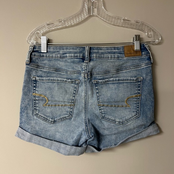 American Eagle Midi Jean Shorts - Picture 2 of 4